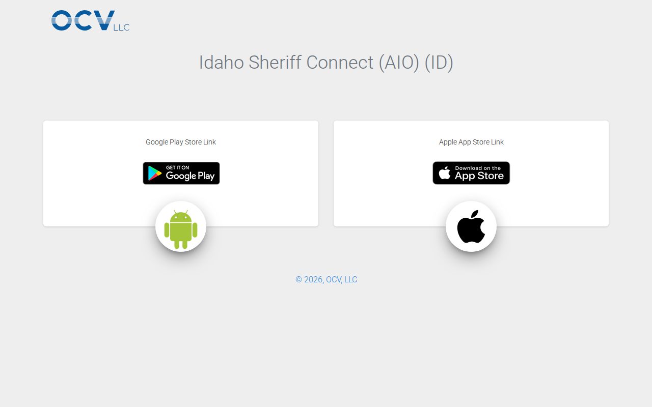 Idaho Sheriff Connect app doorway for Elmore County jail information